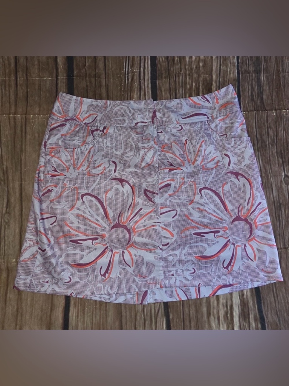 Adidas Skirt Skort Tennis Golf Pickleball Pockets Clima Cool Size 6 Active Wear
